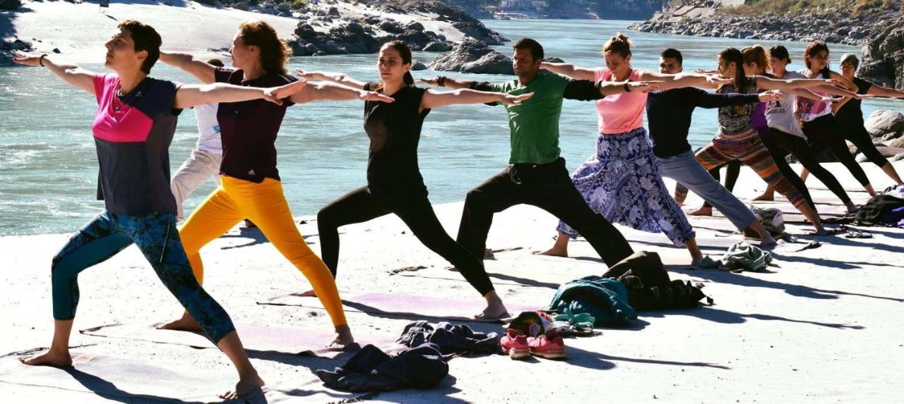 H7 Stay On The Ganges, Yoga & Spa Resort, Rishīkesh Eksteriør billede